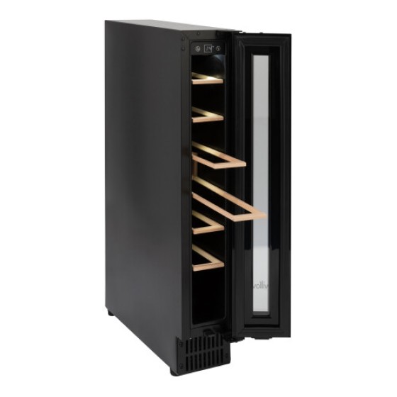 Willow 20L ブラック カウンター下ワインクーラー 7本用 4つ星評価